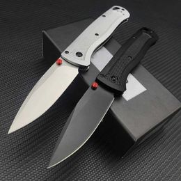 Knife 535 Bugout Tactical BM Folding Knife M390 Drop Point Blade Pocketknives Outdoor Camping EDC Hunting Tool Self Defense Jackknife