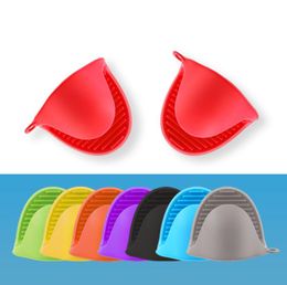 Baking Silicone Heat Insulation Clip BBQ Mitt Anti Scalding Slip Gloves Household Bowl Ovens Microwave Oven Tray Pot Dish Bowls Mi4803349