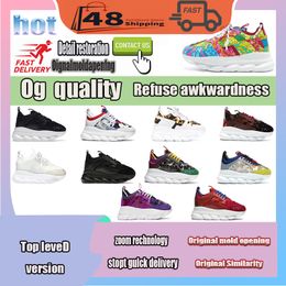 Designers sneaker Casual Running Shoes top quality Men woman anti slip wear-resistant lace-up Light weight breathable thick bottom Mesh fabric