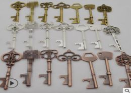 Vintage KeyChain Key Chain Beer Bottle Opener Coca Can Opening tool with Ring or Chain DHL FY4694Bj171787698