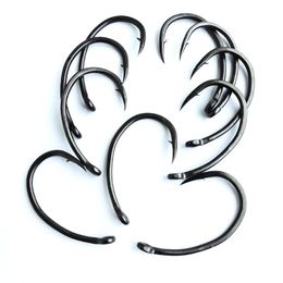 Hook Carp Fishing Japan 1000Pcs Crank Barbed Jig Head Circle Fishhooks Angeln Fishing Accessories Europe 240108