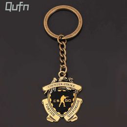 Key Rings Game CS GO Medal Keychain Metal Pendant Key Chains Counter Strike KeyrFor Men Jewellery Accessories Fans Gift Souvenir J240108