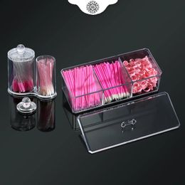 Brushes Transparent Eyelashes Extension Tools Storage Box Lashes Accessories Acrylic Desktop Makeup Tool Container Cosmetic Organiser