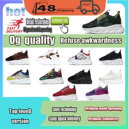 Designer Luxury high quality Sneakers for trainers man women Running shoes absorption anti slip wear-resistant casual shoes lace-up round classic embroidery