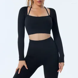 Active Sets Yoga Set Women Gym Push Up Fitness Leggings Sports Bra Sexy Tracksuit Youthful Woman Clothes Entertainment