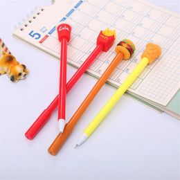 Creative Cute Neutral Pen Black Ink Refill Student Writing Exam Stationery School Office Supplies