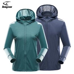 Jackets LNGXO Hiking Summer Jacket Men Women Camping Trekking Fishing Sun Protective Clothes Outdoor Sport Windbreaker Anti UV Coats