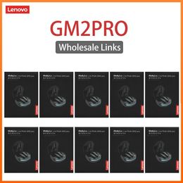 Earphones Lenovo GM2 Pro 5PCS 10PCS Earphone Bluetooth Wireless Earbuds Low Latency Headphones HD Call Dual Mode Gaming Headset With Mic