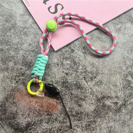 Key Rings Luxury Keychain Colorful Lanyard for Keys Accessories Exquisite Landyard with Cards Universal One Piece Korea Phone Keychain J240108