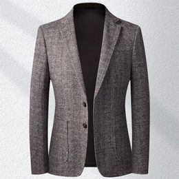Men's Suits 2024 Autumn/Winter Fit Casual Fashion And Versatile Coat For Middle Young Men