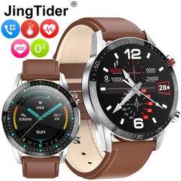 Watches L13 Smart Watch Men Business BT Answer Call IP68 Waterproof ECG Heart Rate Pressure Fitness Tracker Sports Smartwatch PK L16 L19