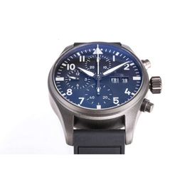 IWC Mens Luxury Menwatch Watch Big Pilot Watches High Quality Auto Mechanical Uhren Super Luminous Date Watchmen Leather Strap Montre Pilot Luxe 6q90