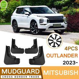 Fenders New for Mitsubishi Outlander 2022 2023 Splash Guards Mud Flap Mudguards Fender Exterior Accessories Decorative Tyres