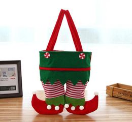 Christmas Candy Bag Elk Pants Treat Pocket Home Party Gifts Decor Xmas Gift Holders Festival Accessories FWF86448788620