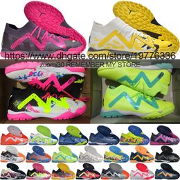 Send With Bag Quality New 2024 Football Boots Future Ultimate TF Turf Neymar JR Training Soccer Cleats Mens Soft Leather Comfortable Training Soccer Shoes US 7-11.5