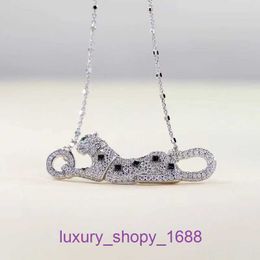 Car tires's necklace heart necklaces jewelry pendants New Leopard Head Necklace Womens Collar Versatile White Gold Full With Original Box