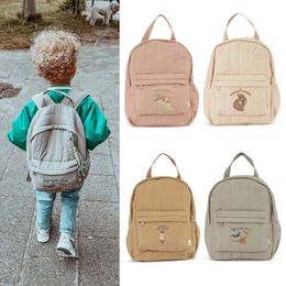 KS Kids Backpack Children's School Bags Kindergarten Girls Bag Diaper Organiser Mommy Luggage Travel Bag Baby Boys Schoolbag 240108