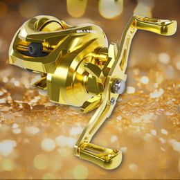 High Speed Bait Casting Profile Fishing Reel 51 Ball Bearings 72 1 Gear Ratio 8kg Max Drag 18Level Magnetic Braking System 240108