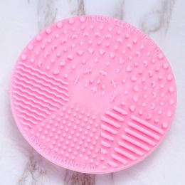 Makeup Brushes Cleaning Tool Round Shampoo Scrubber Sucker Accessories Make Up Sponges For Face