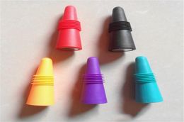 Bar Tools red wine stopper stainless steel bottom wines bottle stoppers home food silicone DB7687444294