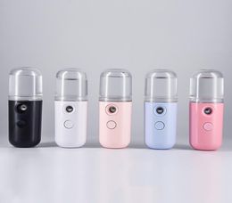 30ml Mini Nano Portable Alcohol Sprayer Perfume Nebulizer Diffuser Handheld USB Air Machine Cool Facial Spray Travel Moisturising 4188772