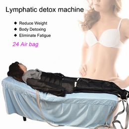 NEW 24 airbags full body lymphatic drainage air pressotherapy slimming machine