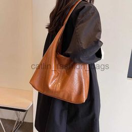 Shoulder Bags Big Solid Tote for Women Handbags and Purses 2023 New Trendy Designer Large Shopping High Qualitycatlin_fashion_bags