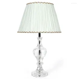 Table Lamps Modern Simple Style Crystal Lamp For El Bedside Living Room Creative Bedroom Decoration