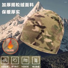 Bandanas Tactical Winter Cap For Men Motorcycle Hat Cycling Marine Corps Spring Thick Warm Windproof Fleece Skiing Camp Army Beanie