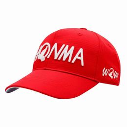 Caps the Four Seasons Unisex Sports Hat Honma 3d A Embroidery Baseball Caphip Hop Outdoor Adjustable Sports Golf Caps