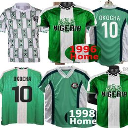 Top 1994 Nigeria Retro soccer jerseys YEKINI football shirt OKOCHA jersey Okechukwu Classic maillot de foot