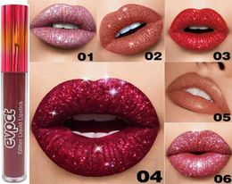 Glitter Lip Gloss Liquid Shimmer Matte Lipstick Maquiagem Waterproof Metallic GlitterCharming Lipgloss Lips Beauty Makeup 04226732635