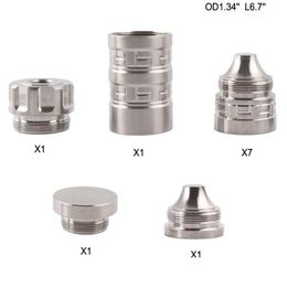 Other Auto Parts 6.7L 1.34Od Titanium Modar Screw Kits 1.1875X24Tpi Thread Cup 1/2X28 5/8-24 End Cap 1-3/16X24 Qt154A Qt154B Drop Deli Otscr