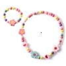 Children Necklace Cartoon Colorful Animal Kid Jewelry Floral Beads Fashion Bracelet Accessories