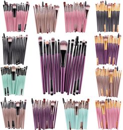 15PcsKit Makeup Brushes Set Eye Shadow Brow Eyeliner Eyelash Lip Foundation Power Cosmetic Make Up Brush Beauty Tool3772152