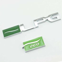 3D Metal LPG ECO Car Refit Emblem Door Sticker Badge Car Body Decoration Sticker For Chevrolet Cruze Malibu Accessories