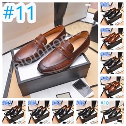 28 Style Nen Italian Men Loafers Shoes Black Brown Mixed Colour Wingtip Men Designer Dress Suede Shoes Office Wedding Real Leather casual shoes size 38-46
