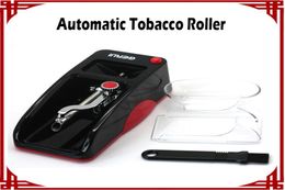 sp New Automatic Tobacco Cigarette Rolling Roller easy operate blue and red Automatic add Auto Cigaret DIY Makeer Machine1745534