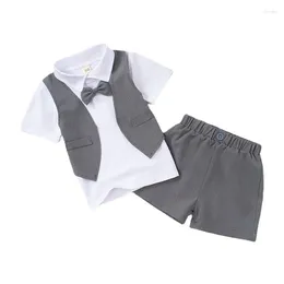 Clothing Sets Summer Baby Boys Clothes Suit Children Casual T-Shirt Shorts 2Pcs/Sets Toddler Cotton Costume Infant Outfits Kids Tracksuits
