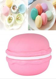 Mini Jewellery Storage Case Macaroon Round Solid Colour Gift Box Necklace Earrings Ring Fashion Makeup Organiser Accessory 0 51ct G27416435