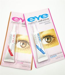 False Eyelashes Adhesive Eye Lash Makeup Glue Clear White Black Waterproof Make up Tools 7g6397286