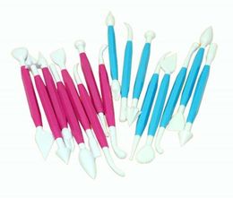 High quality New 8Pcsset Sugarcraft Fondant Grade Plastic Cake Pastry Carving Cutter Decorating Flower Clay Modelling Craft Tool8374225