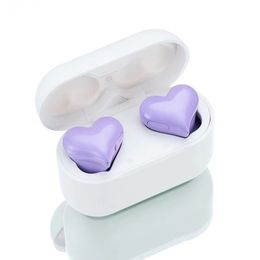 newst Heartbuds Earphones TWS Bluetooth Wireless Headphones Bluetooth 5.3 Headset Heart Shaped Woman In-ear Earbuds Girl Gifts