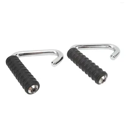 Dumbbells Workout Handles High Strength C Shaped Universal Pull Up Steel And TPE Comfortable Grip For Fitness