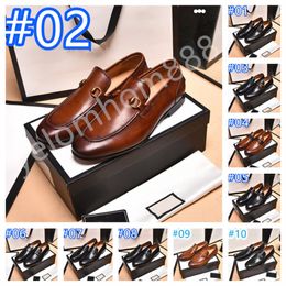 28 Style New Designer Men Shoes 2023 New Fashion Mature Man Oxford Leather Shoes Social Shoes Casual Business Pointed Toe Dress Driving Working Shoes