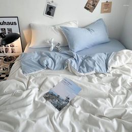 Bedding Sets Bedclothes Bed Sheets Set Duvet Cover Couple Double Sheet Bedspread Comfort Summer