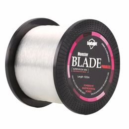 Super BLADE 1000M Nylon Fishing Line Mono Nylon Line 2-35LB Saltwater/Freshwater Monofilament Japan Material Super Fish Line 240108