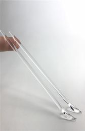 New 67 Inch Quartz Dabber Wax Oil Dab Tool Clear Quartz Shovel Screwdriver Spoon Vaporizer Tools for Quartz Water Smoking3610920