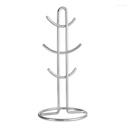 Hooks Creative Household Stainless Steel Cup Holder Racks Kitchen Drain