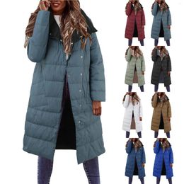 Women's Jackets Women Casual Hooded Pocket Coat Lightweight Jacket Winter Coats For Long Padded Bubble And